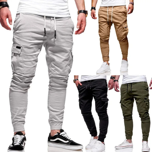 Pantalon de Jogging Denim Homme avec Poches