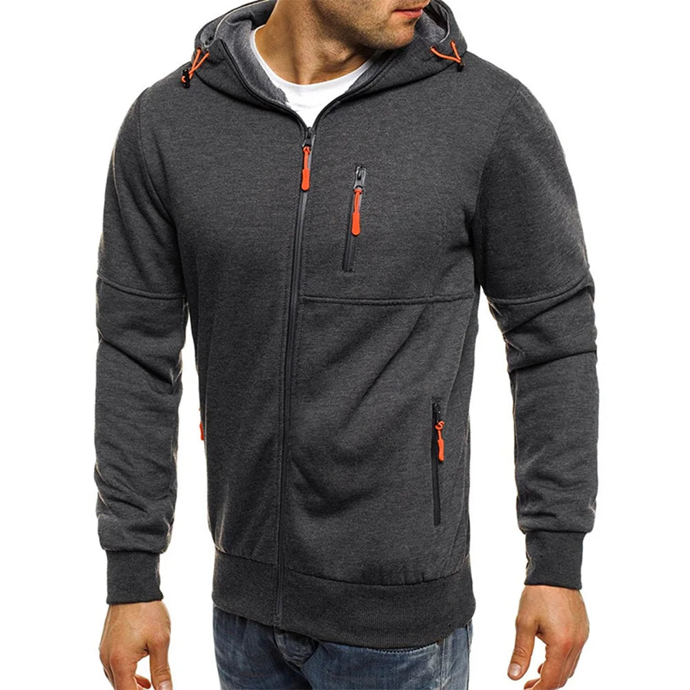 Sweat à Capuche Jacquard MRstuff Homme - Neuf 2024