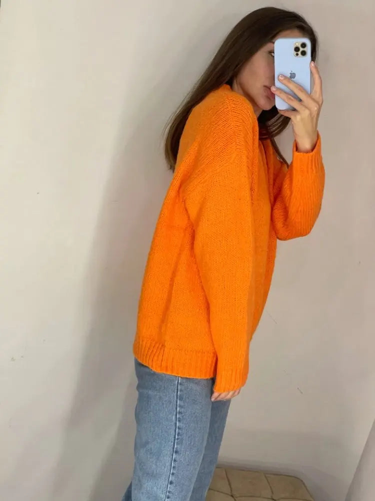 Pull à manches longues Femme Plusieurs coloris