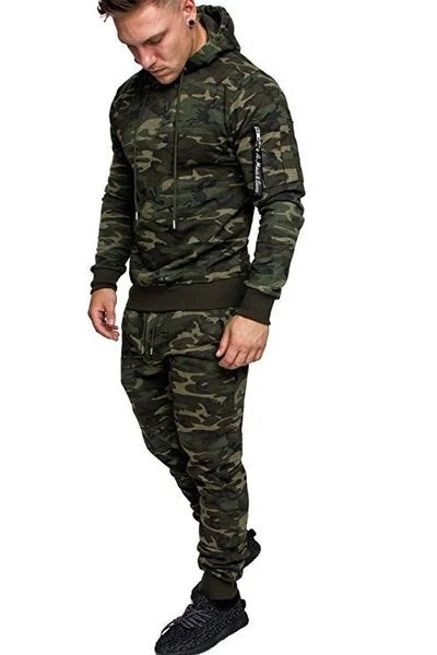 Ensemble de Survêtement Camouflage pour Hommes - Mode Sportive 2024