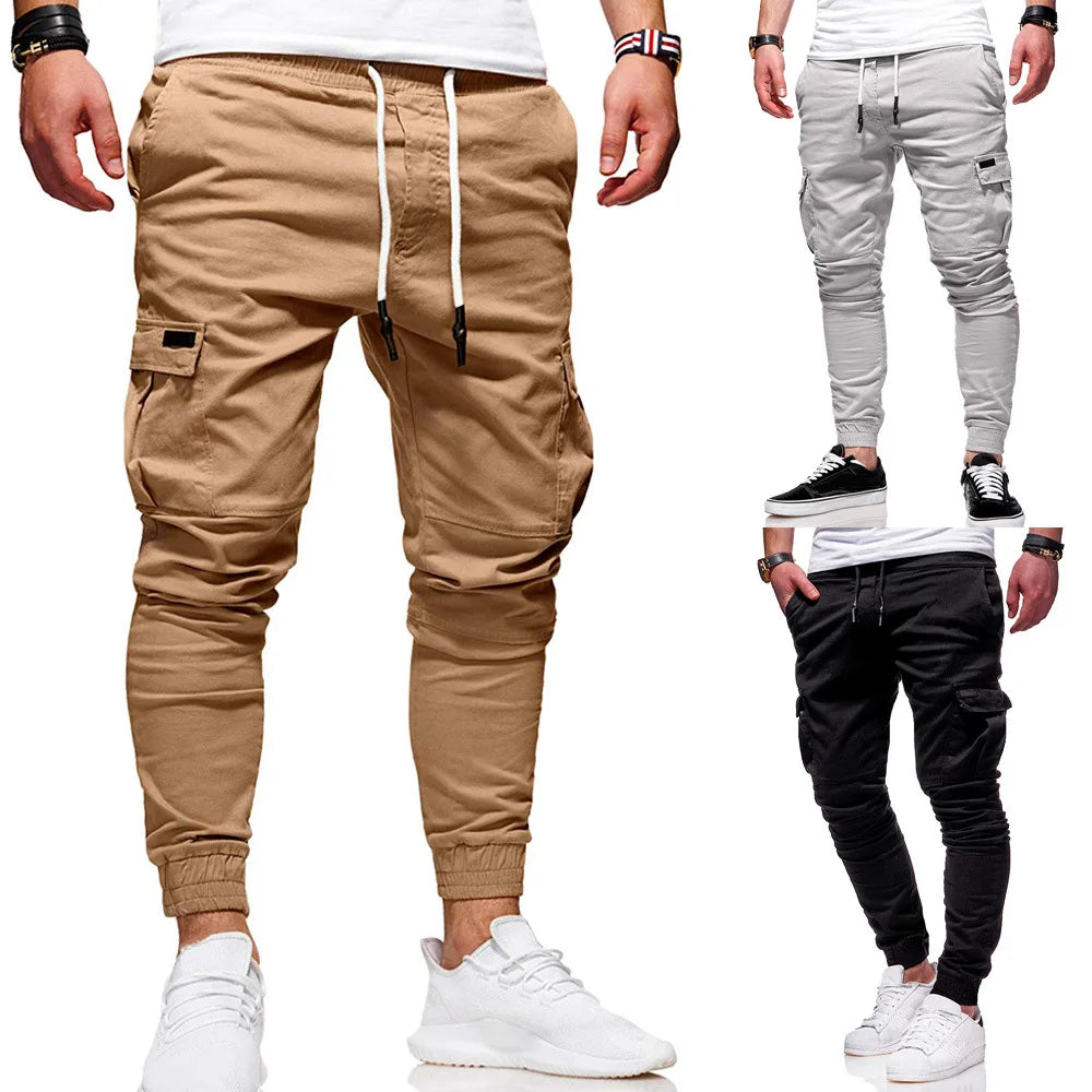 Pantalon de Jogging Denim Homme avec Poches