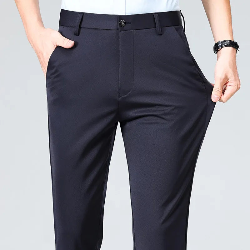 Pantalon d'Affaires Homme Grande Taille - Confort 2024