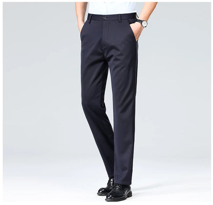 Pantalon d'Affaires Homme Grande Taille - Confort 2024