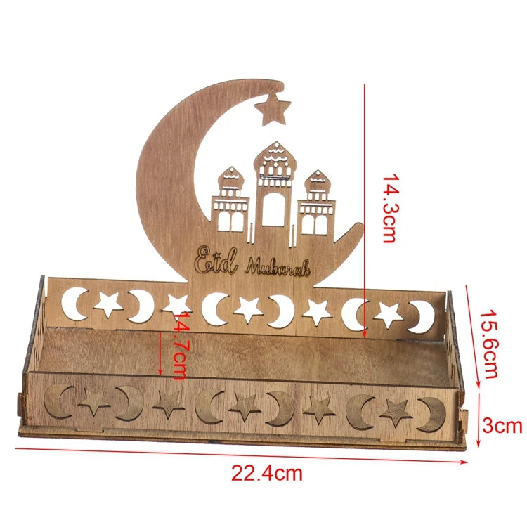 Plateaux en Bois Ramadan & Eid 2025