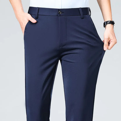 Pantalon d'Affaires Homme Grande Taille - Confort 2024