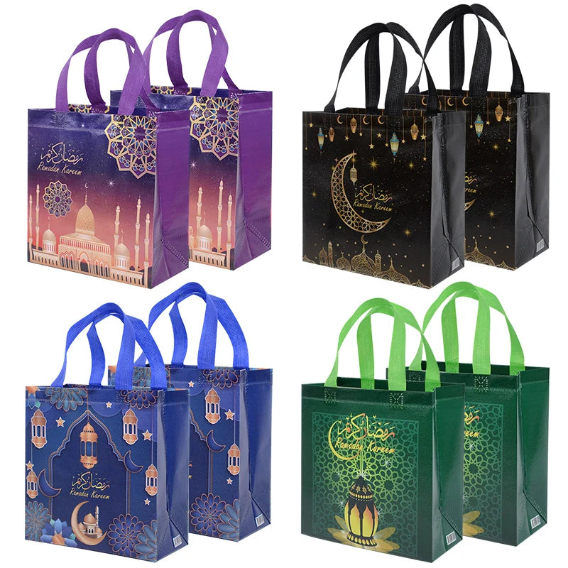 Sacs Cadeaux Non Tissés Ramadan Kareem - Eid Mubarak