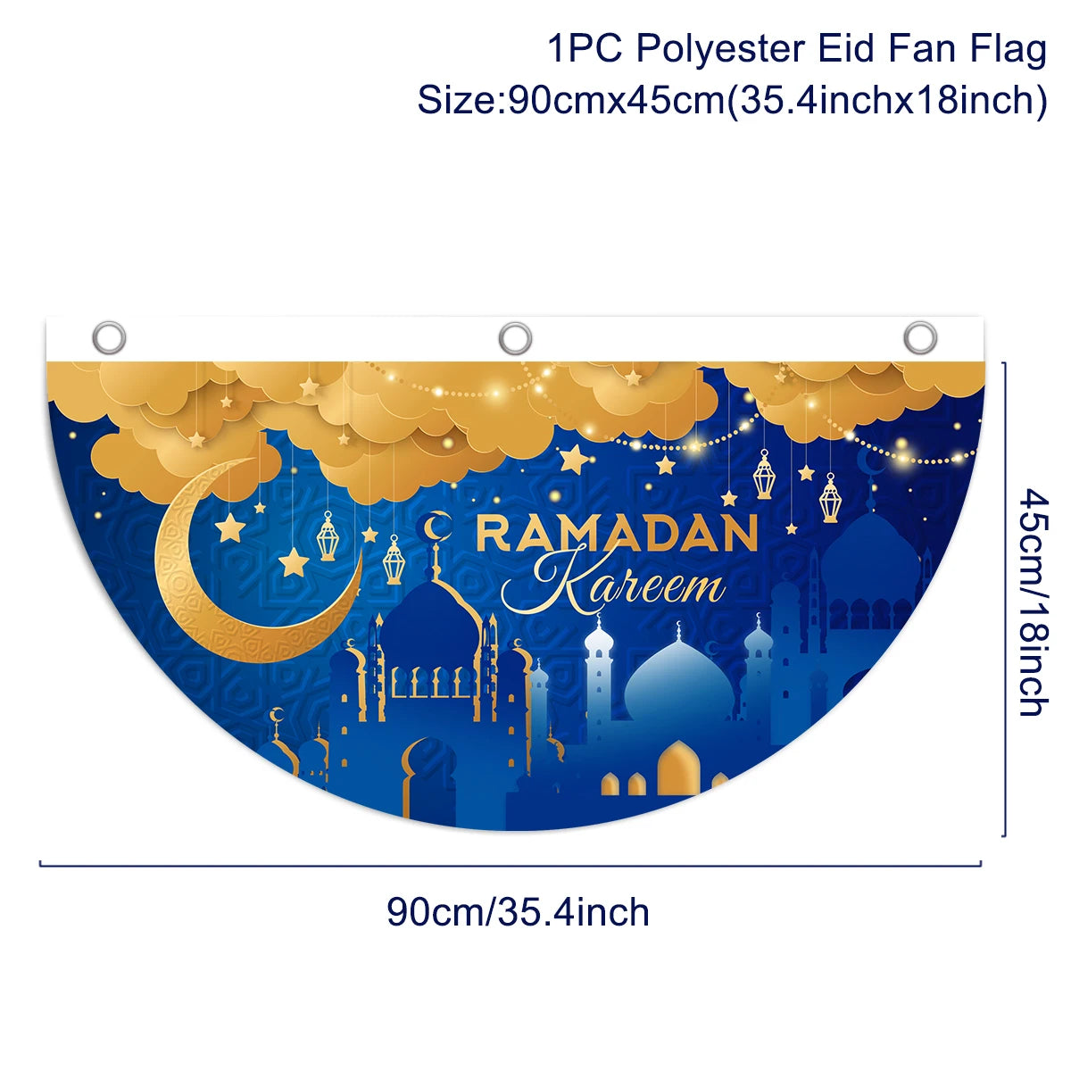 Décoration Porte Ramadan et Eid Mubarak 2025