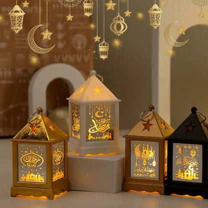 Lanternes LED Portables Ramadan & Eïd Moubarak 2025