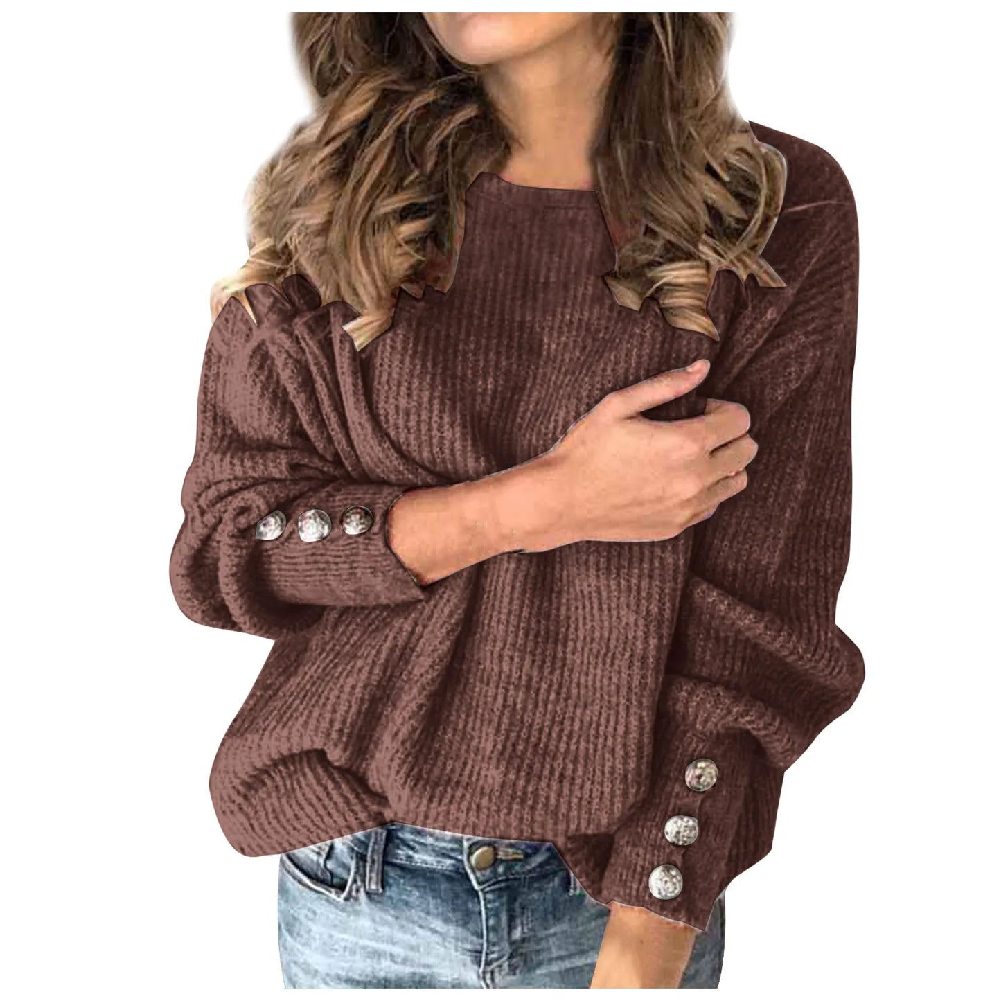 Pull Grande Taille Chic - Manches Longues Douillettes - Automne/Hiver