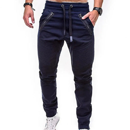 Pantalon de Jogging Slim Homme - Poches Rayé