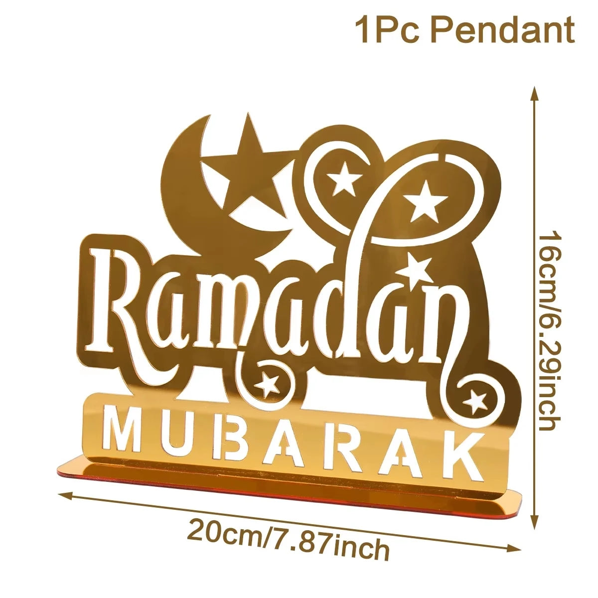 Ornements Ramadan et Eid Mubarak 2025